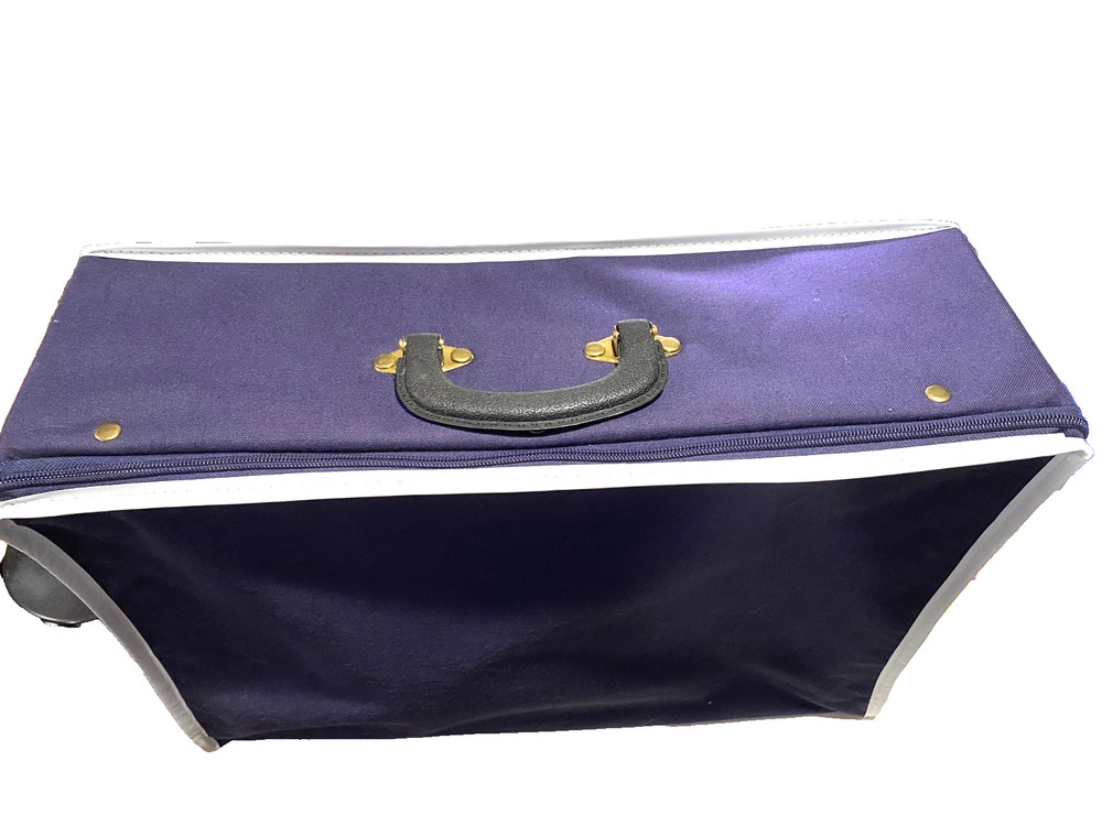 Zippered Collapsible Fabric Storage Case 12"x18"x 5"