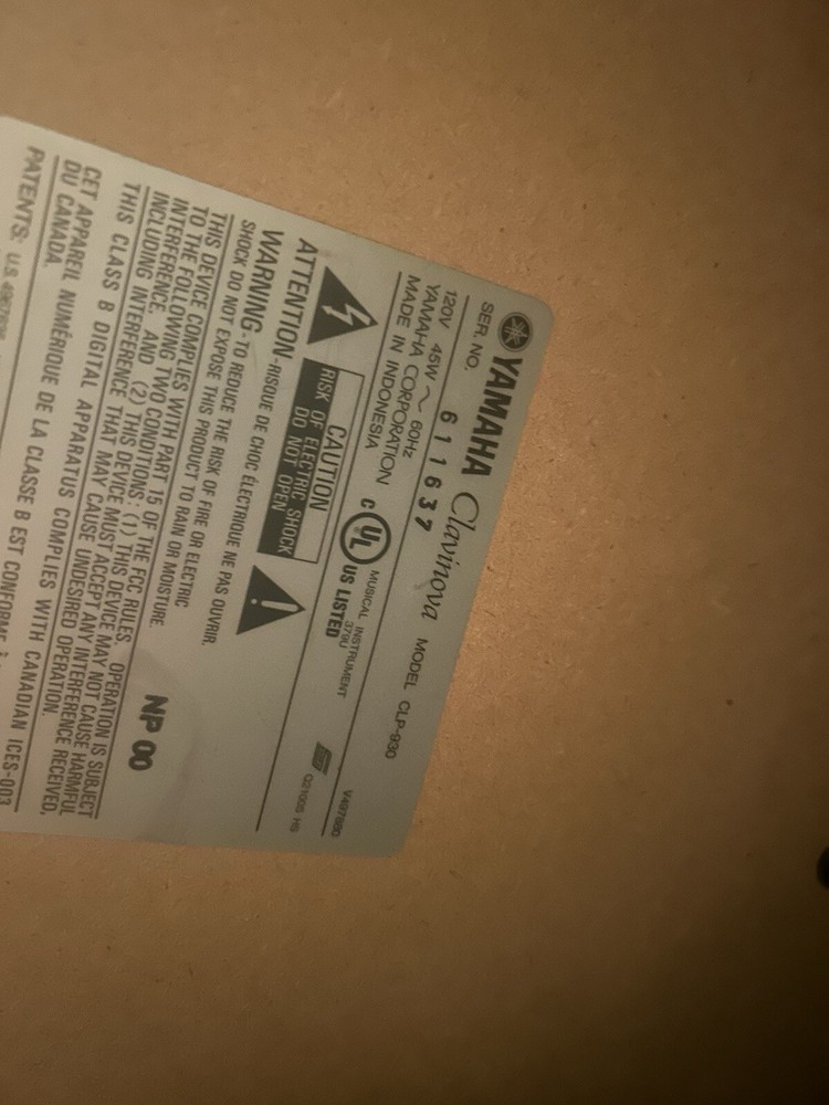 Yamaha Clavinava CLP 930