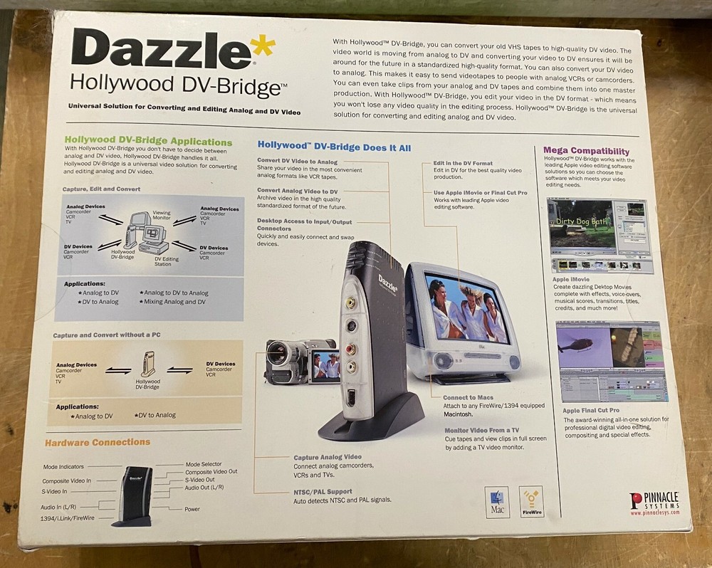 Dazzle Hollywood DV-Bridge for Mac