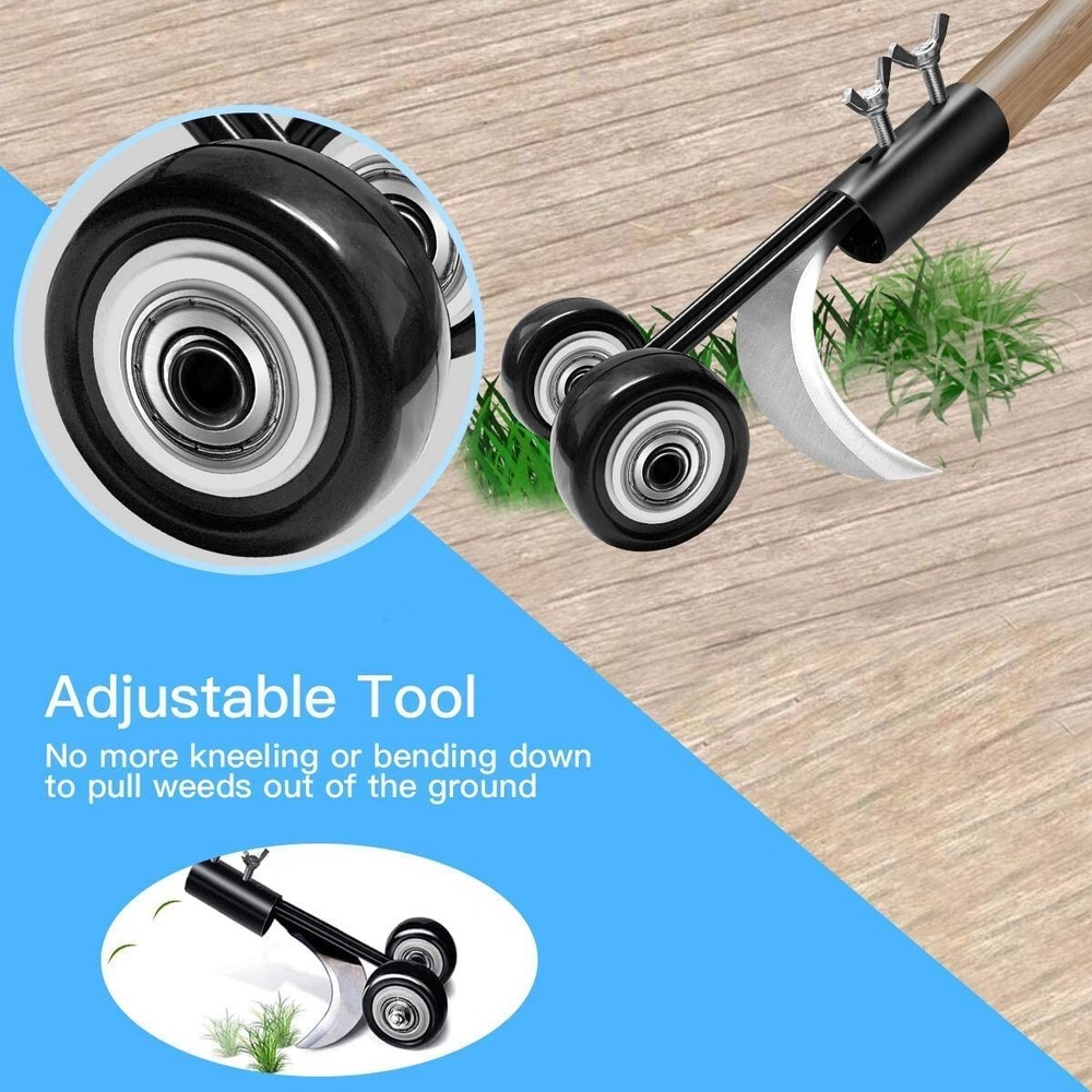 Weed Puller Tool Crack And Crevice Weeding Tool Adjustable Weeding Cleaning NEW