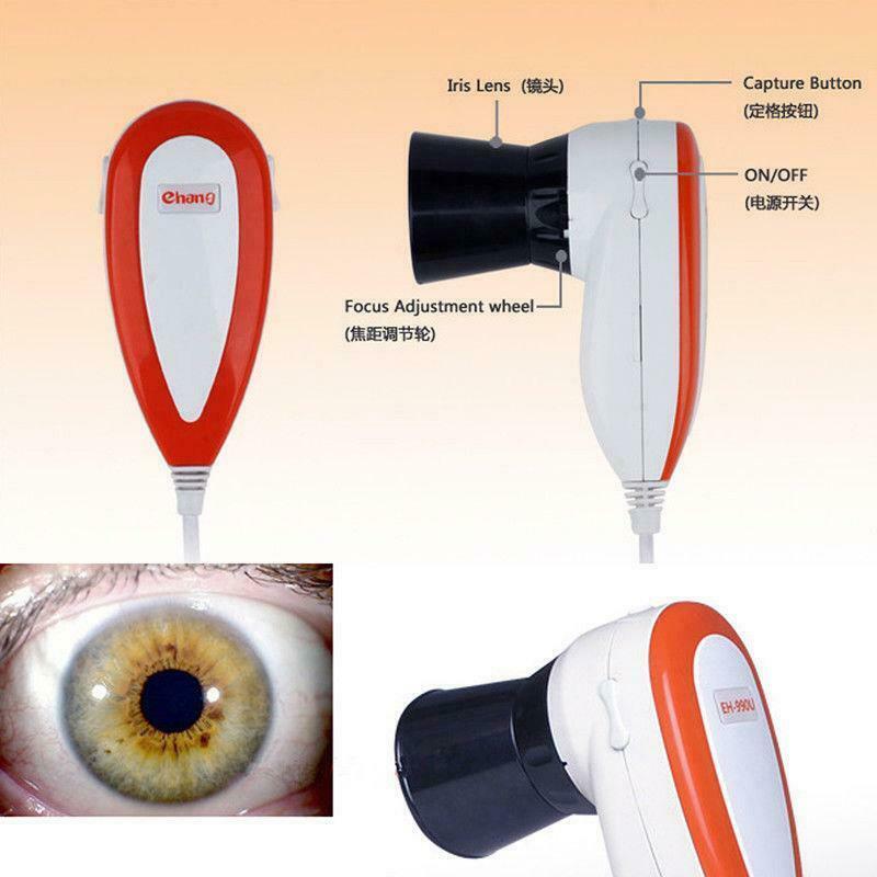 NEW 5.0 MP USB Iriscope Iris Analyzer Iridology camera + pro Iris Software Best