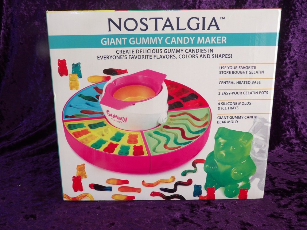Nostaglia Gummy Candy Maker - NIB