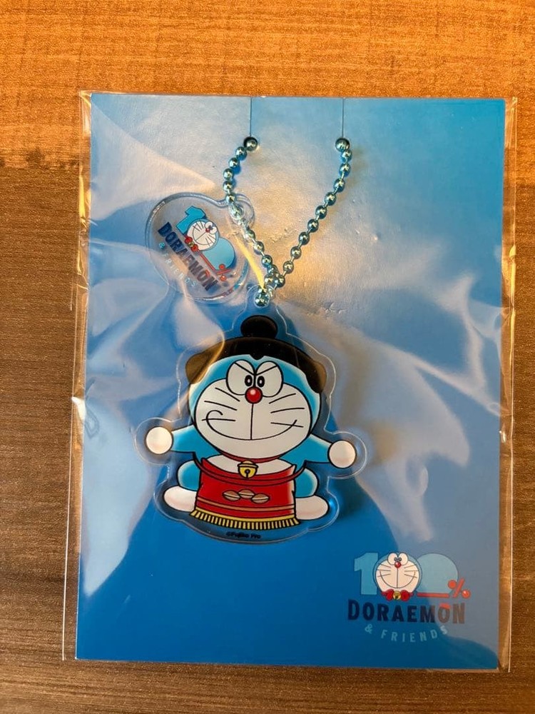 Doraemon acrylic key chain Osumou
