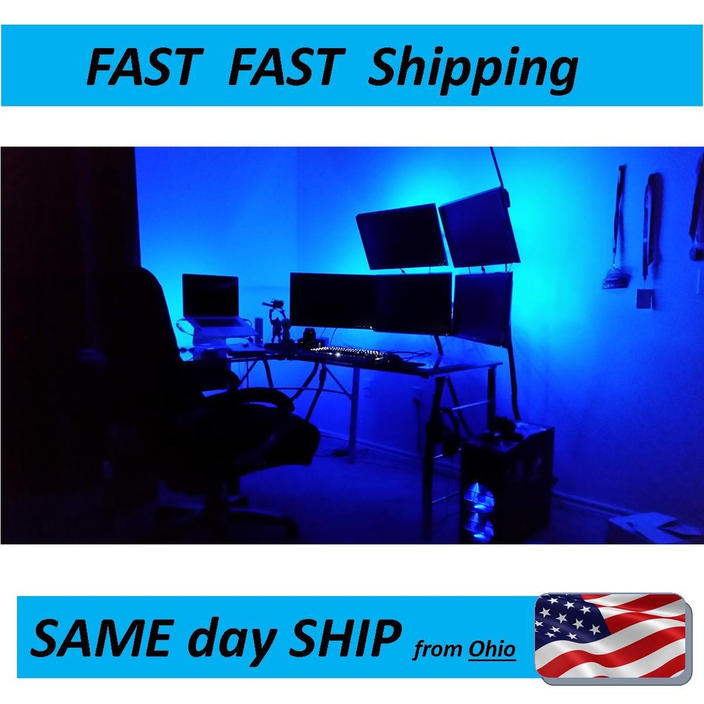 8ft DJ LED light kit - sound activated