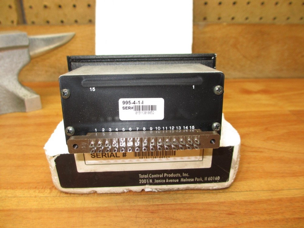 Total Control Products 995-4-1-I *NEW* Operator Interface Counter Totalizer