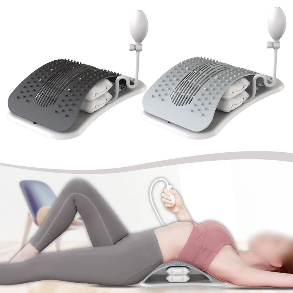Yoga Lumbar Support Stretcher for Spinal Alignment and Back Flexibility