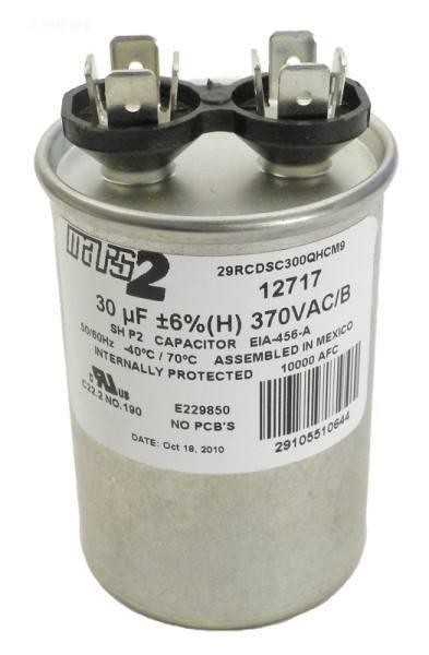 Motor Run Capacitor 30 MFD 370VAC