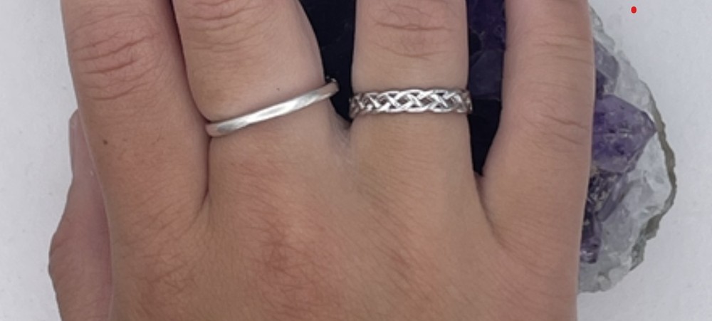 Celtic Sterling Silver Love Knot Ring