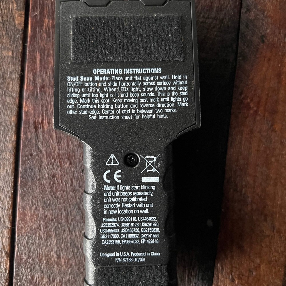 Zircon StudSensor e30 Electronic Stud Finder (Tool Only)