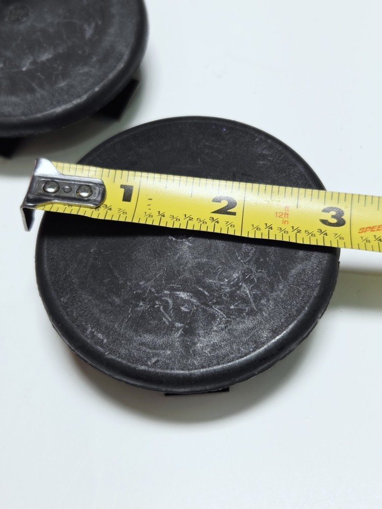 Fence Round Pole Cap 3" 2pk