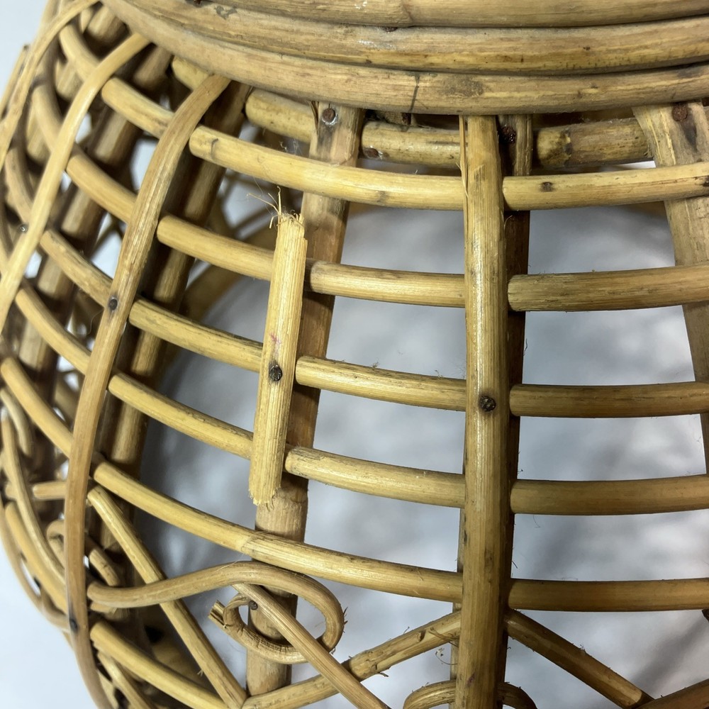 MCM Franco Albini Style Wicker Basket