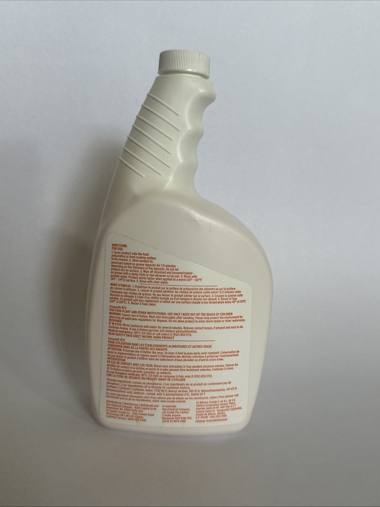 Ecolab Greaselift RTU Non-Caustic Degrease 32 FL OZ.