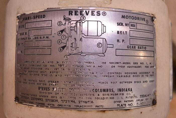 LANGSENKAMP LAB SIZE FRUIT VEGETABLE SAUCE FINISHER REEVES VARIABLE SPEED DRIVE
