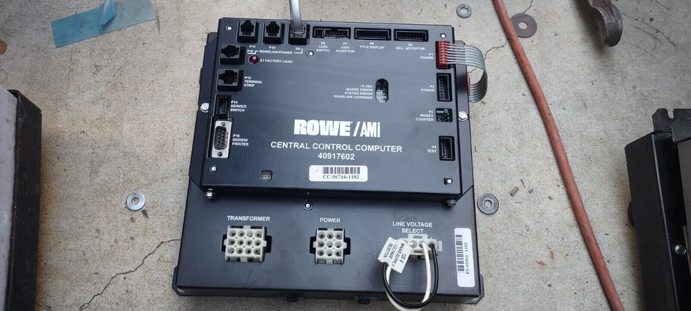 rowe cd-100k starglo jukebox main pcb working #400