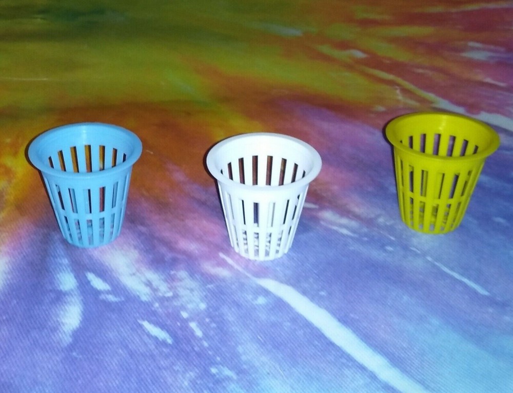 50 2" INCH NET CUP POTS (heavy duty) HYDROPONIC GROW & CLONE SYSTEM ships quick