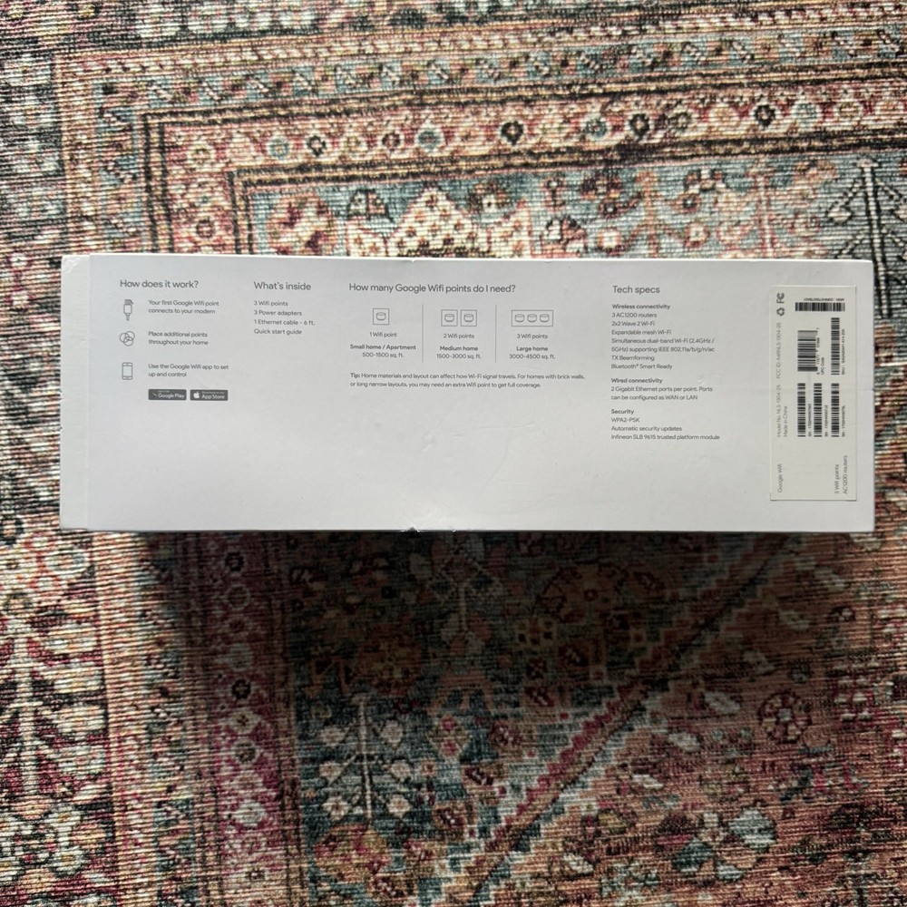 Home Wifi System By Google With 3 Points