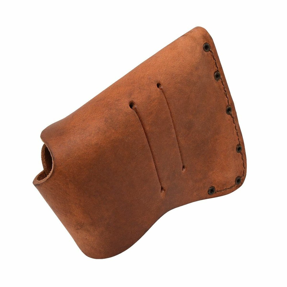 Camillus Teca Hatchet Sheath Vegetable Tanned Leather Constructions Belt Loop