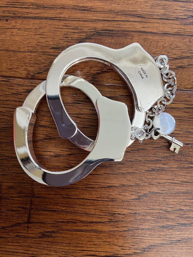 Rhinestone Decor Handcuffs From Neiman Marcus