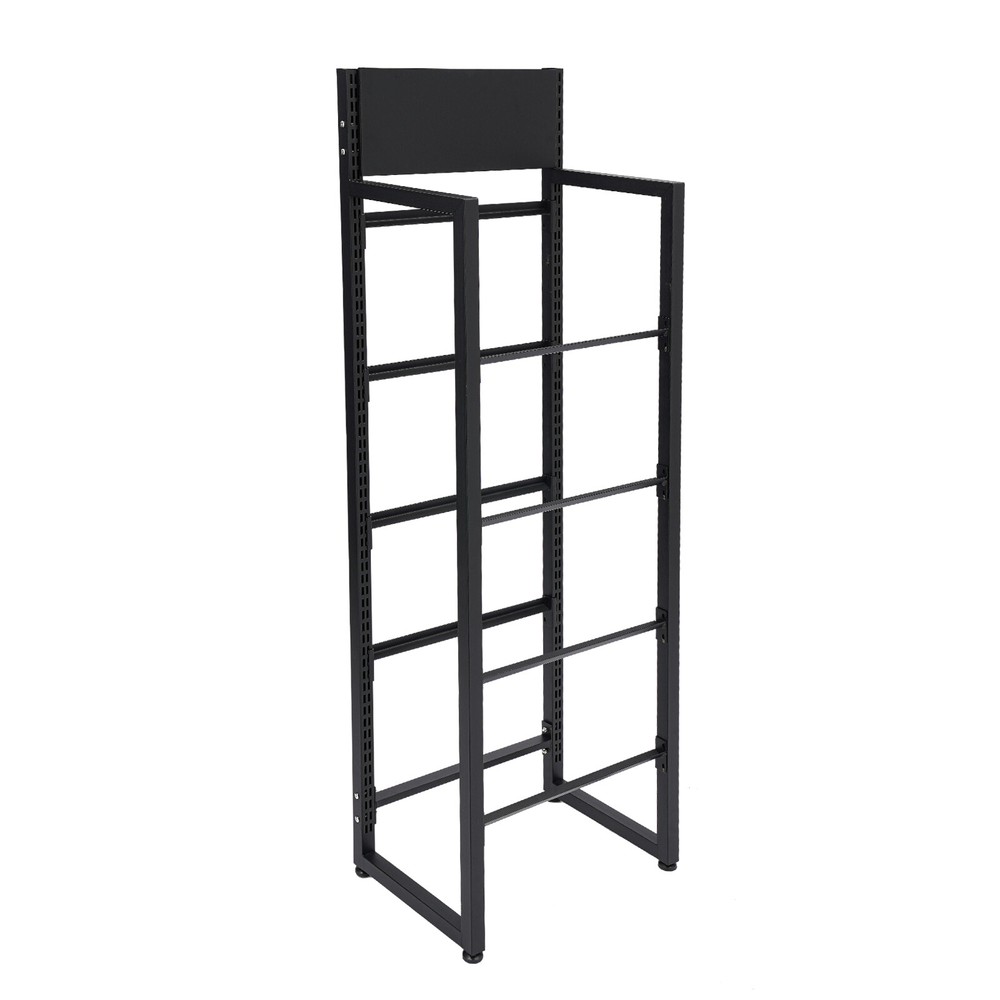 4-Tier 4-Basket Market Retail Display Organizer Rack Stand For Fruit Vegetable