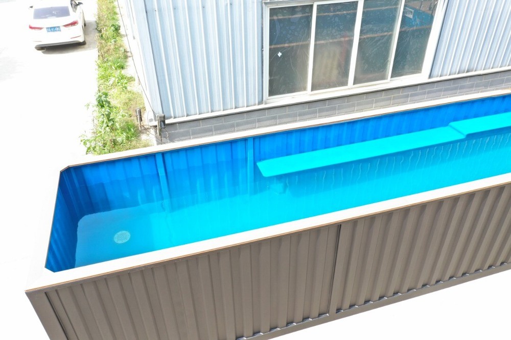 Swimming Pool 20ft. Length - Safe Room Designs Container Pools Catalog