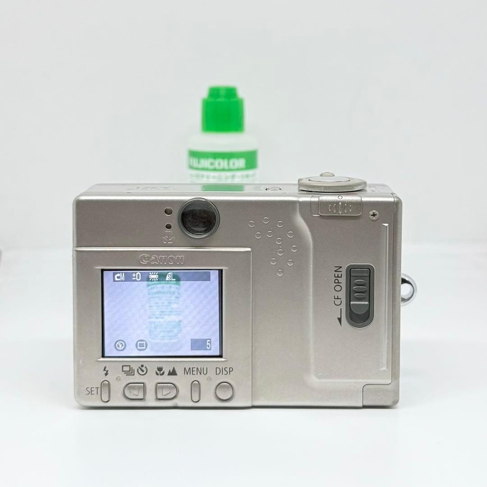 Canon IXY Digital First Generation Silver Compact Camera Tested Working