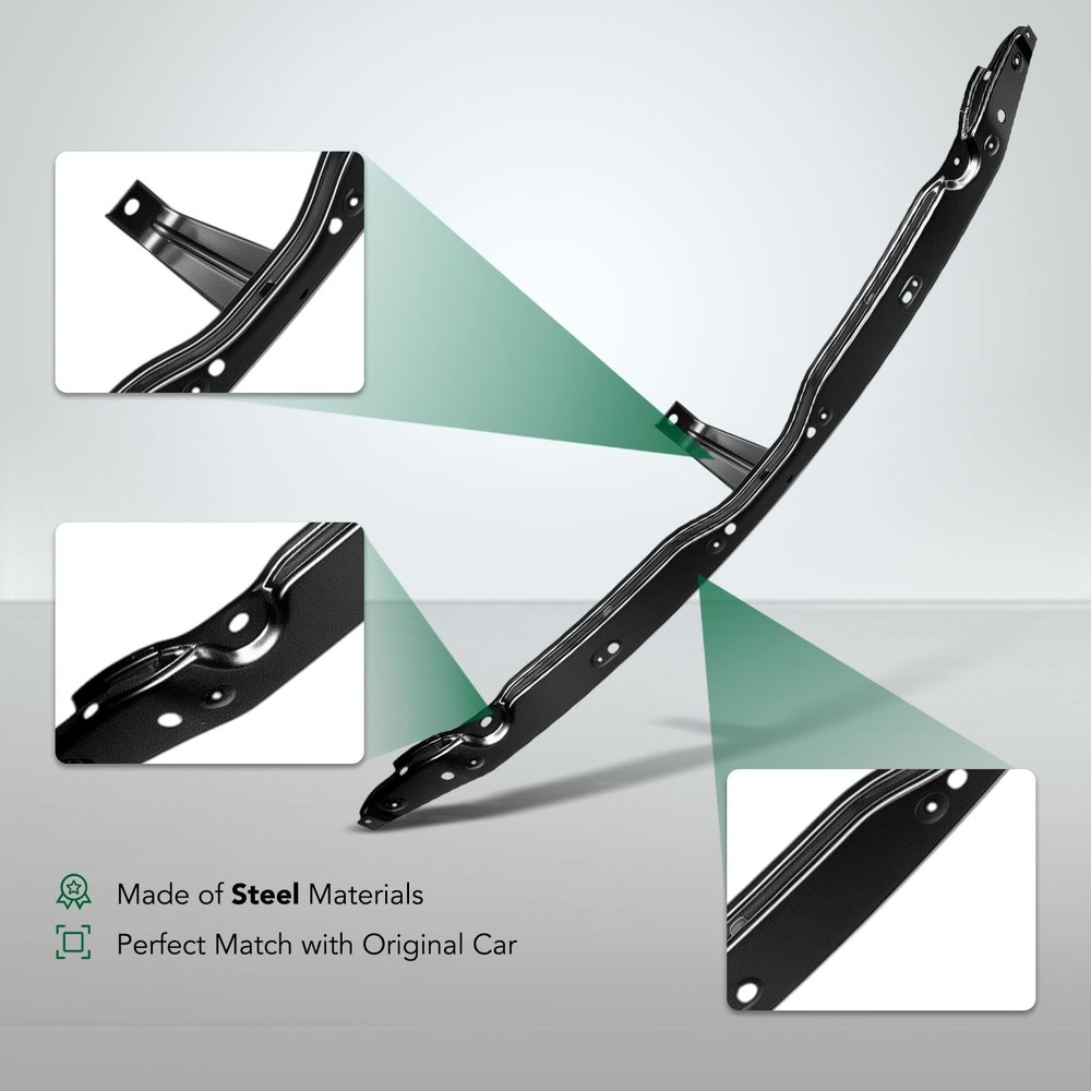 Front Side Bumper Support Rail for Outlander 2010-2013 Steel