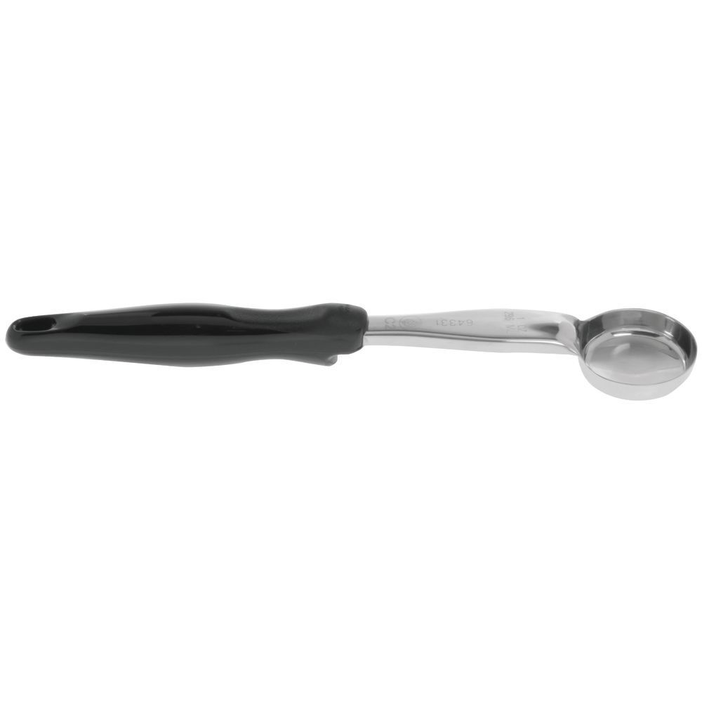 Vollrath 6412120 Spoodle - Black Handled 1 oz. Solid