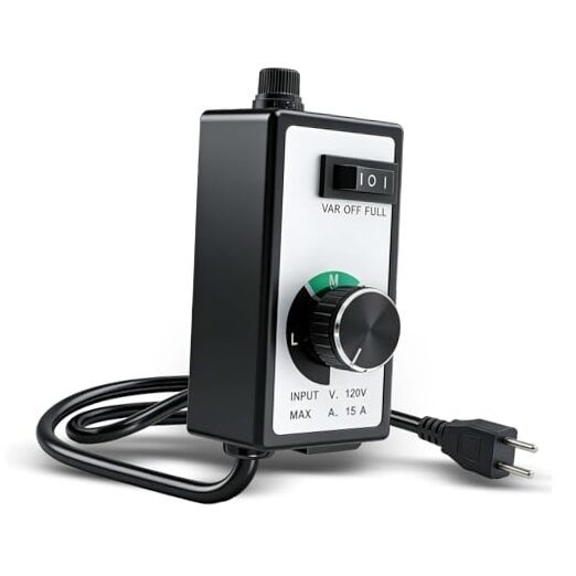 AC 120V Replacement for Router Fan Variable Speed Controller Electric Motor