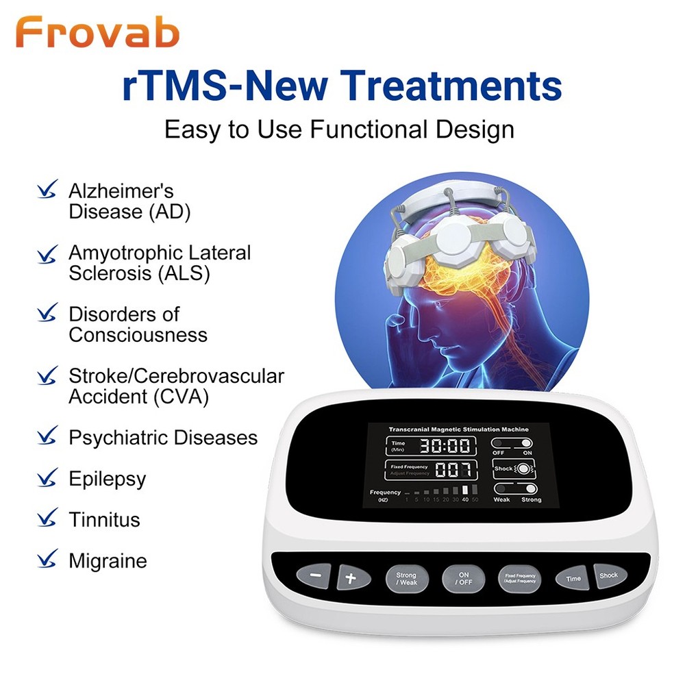 RTMS Depression Anxiety Transcranial Magnetic Stimulation Therapy Machine