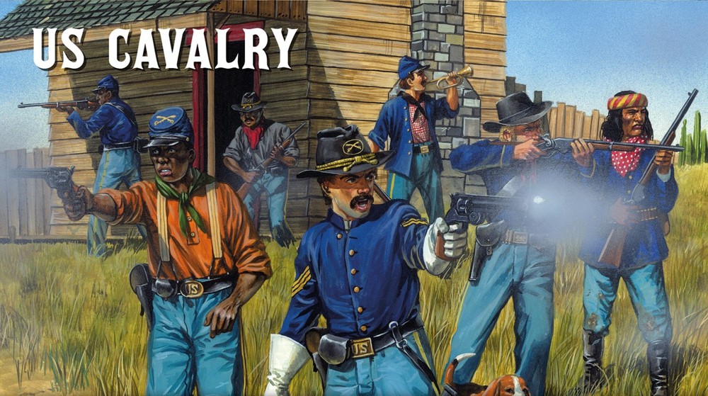 Dead Man's Hand: Plastic US Cavalry