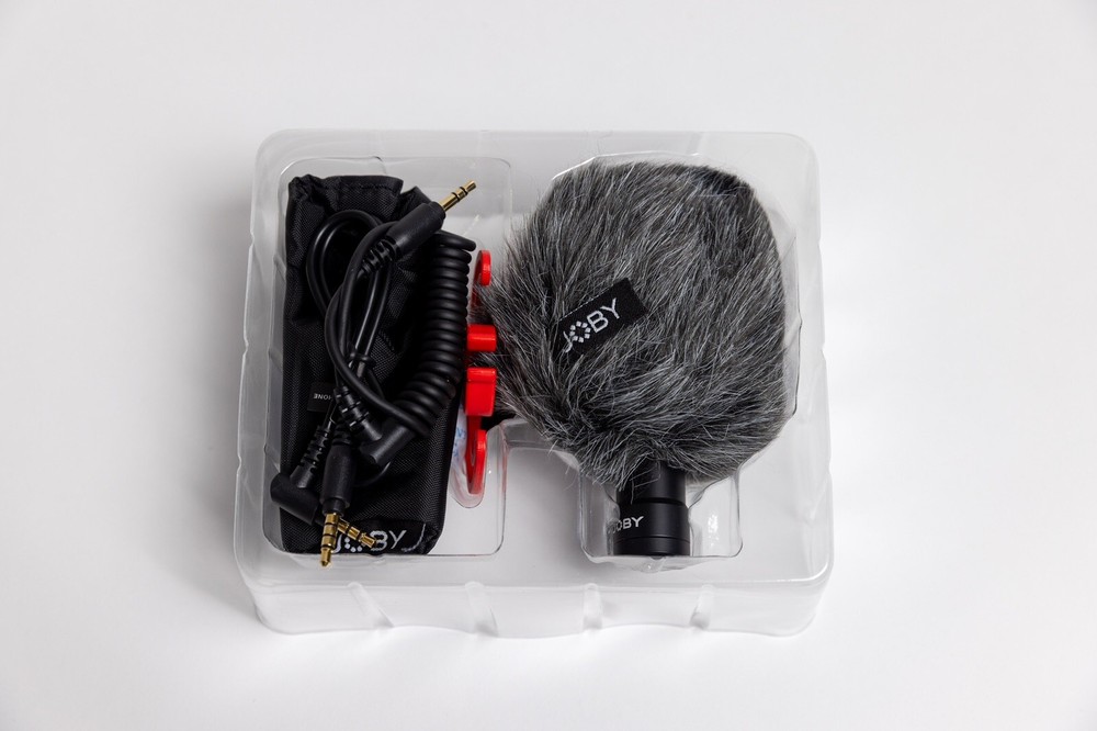 JOBY Wavo Mobile On-Camera Vlogging Compact Microphone