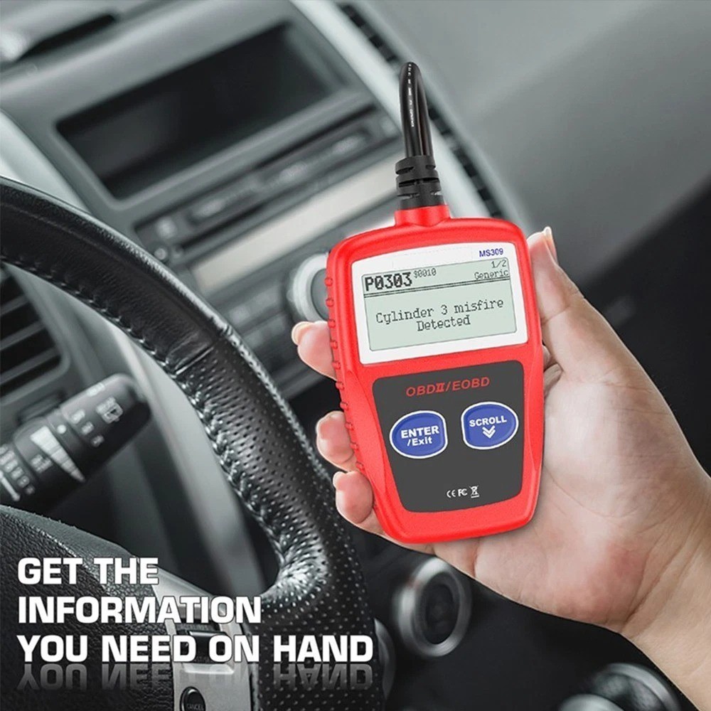 Car Code Reader OBD2 Scanner Car Check Automotive Engine Fault Diagnostic Tool