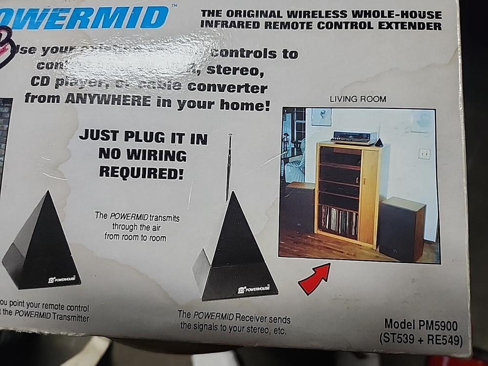 ST539 POWERMID IR Sensor Wireless Transmitter For Use With RE549 Receiver