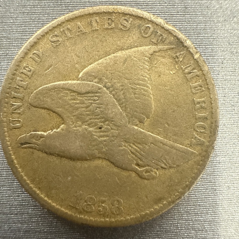 1858  Flying Eagle Cent #8176