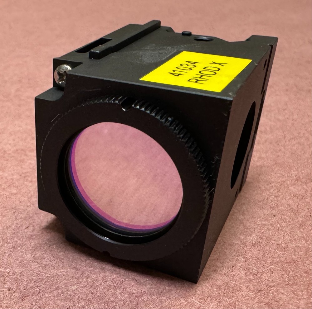 Nikon RHOD X Rhodamine 41034 Fluorescnece Filter Cube For Eclipse Microscope