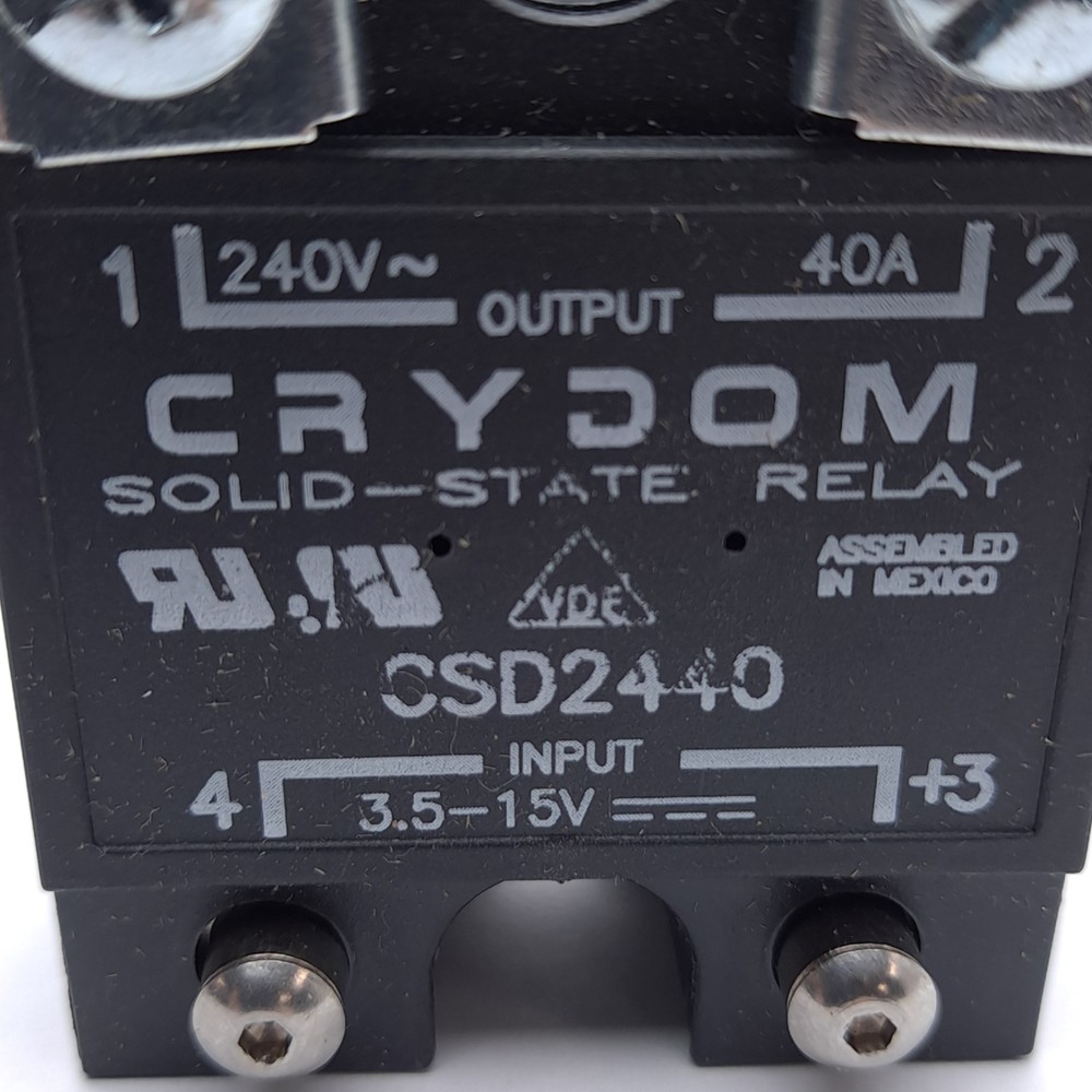 Crydom CSD2440 Solid State Relay, 3.5-15VDC Control, 240VAC 40A Output