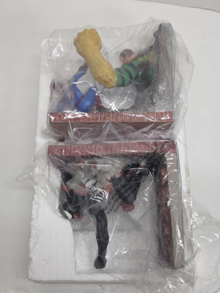 Spiderman Spider-Man Sandman Venom Book Ends Bust Statue