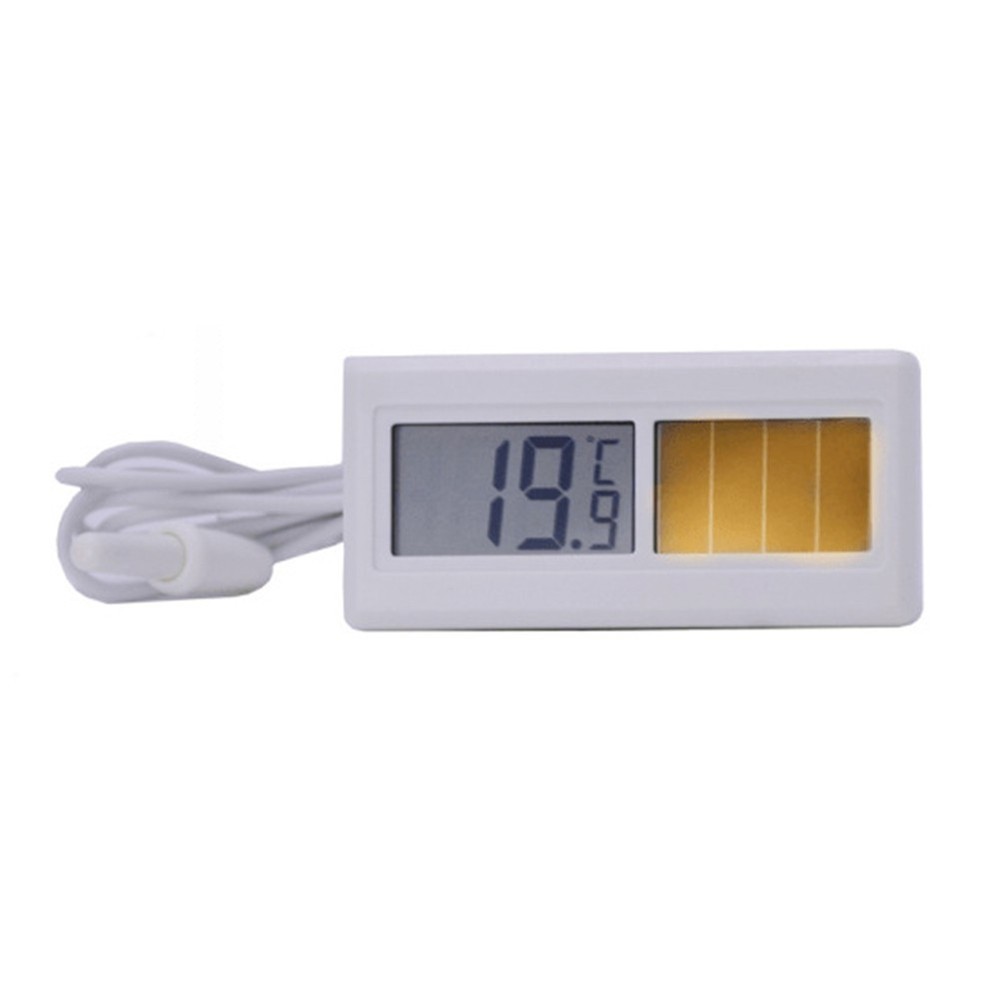 Sleek LCD Solar Thermometer Sensor for Accurate Temperature Measurement