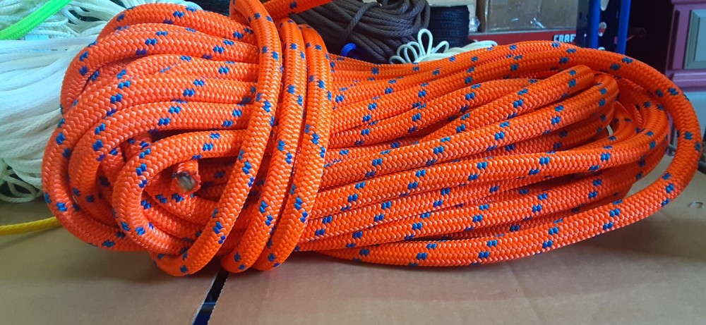 5/8" x 100 ft. Dendrolyne Double Braid Polyester Arborist / Industrial Rope .
