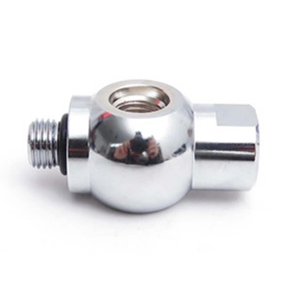 Diving Regulator Adapter 3 Ways Chrome Plated Brass First