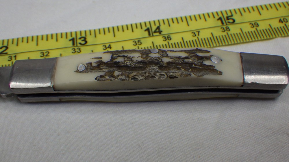 Vintage Pocket Knife Bear Edge Single Blade