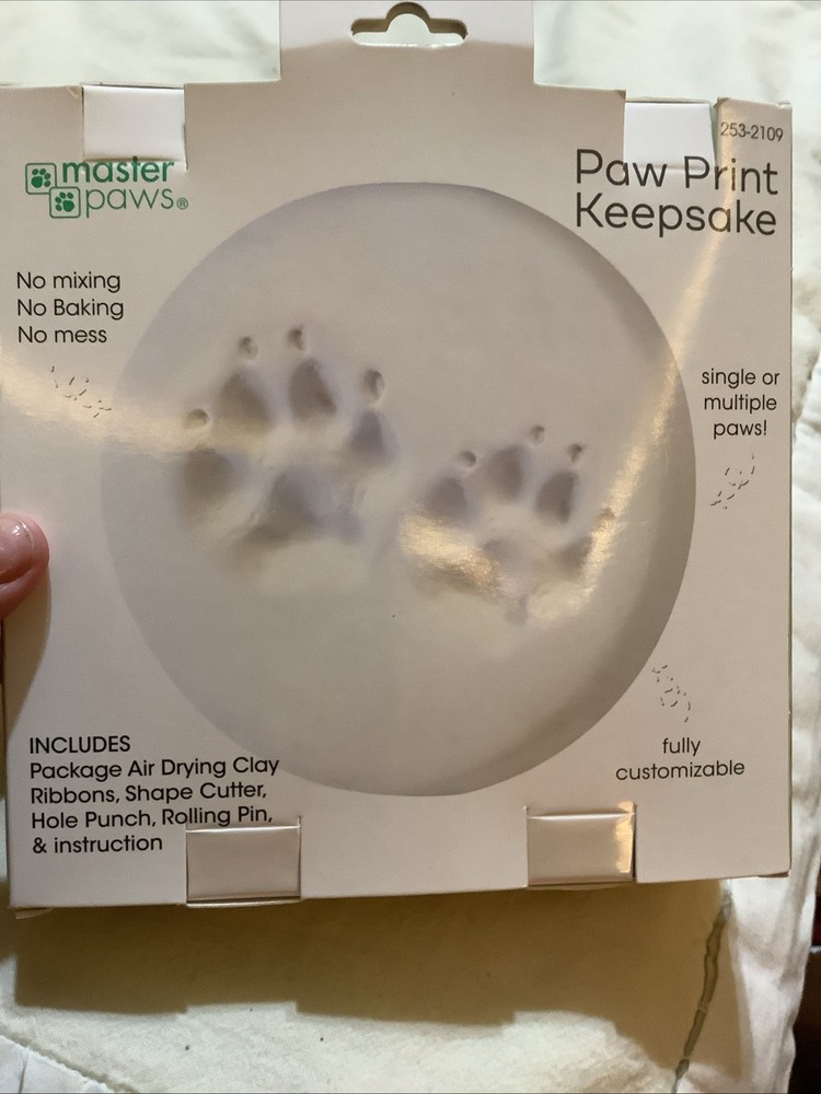 Master Paws~Paw Print Keepsake #253-2109