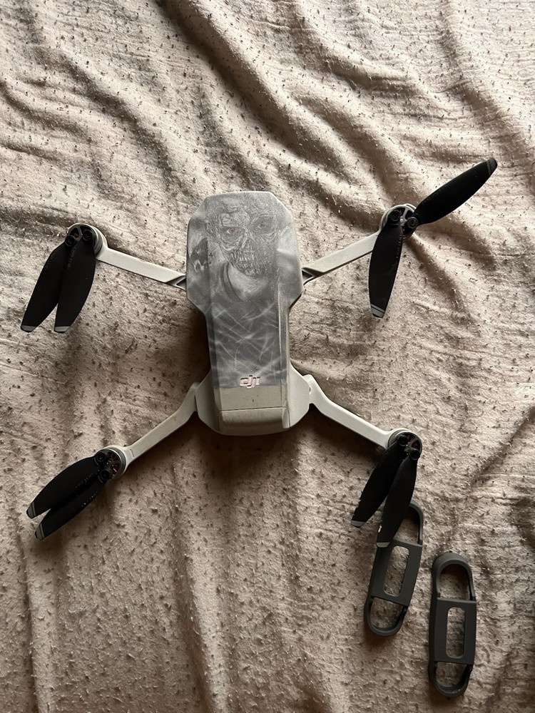 DJI Mini Ready to Fly Drone with Controller, Custom Skin, Case & Accessories