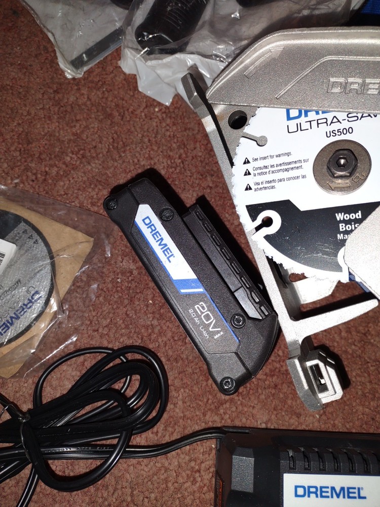 Dremel US20V-01 20V Max Cordless Compact Saw Kit Complete 🆕