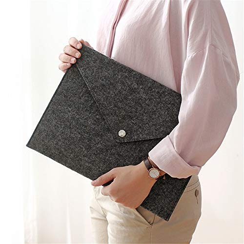 Document Holder-Felt Folder Expanding File Folder Paper Portfolio Case Letter