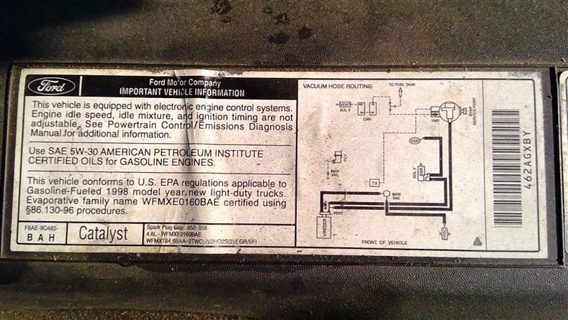 Temperature Control Front Dash Main Control Fits 97-98 EXPEDITION 176475