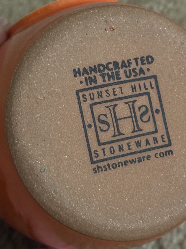 Grateful Dead SYF Pumpkin Java Taster Pottery Mug! Grateful Dead