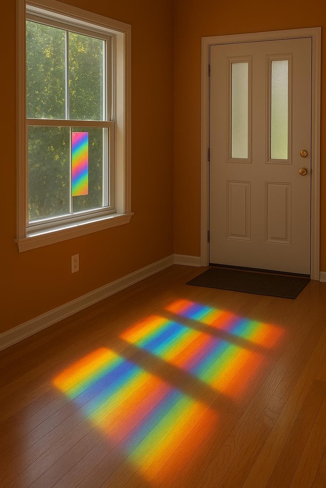 Diffraction Grating Sheet 1,000 Lines/mm [6" x 5ft Roll]