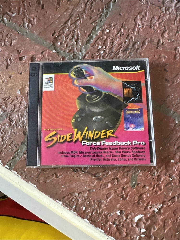 Microsoft SideWinder software