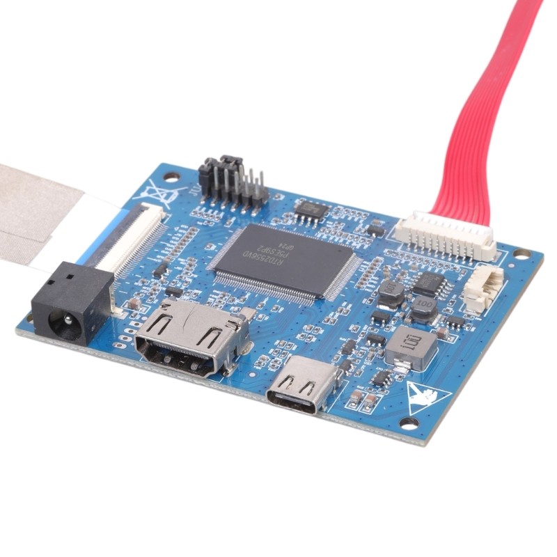 40pin EDP LCD Controller Board For 2K Displays Features HDTV-compatible Type C